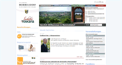 Desktop Screenshot of memmelsdorf.de